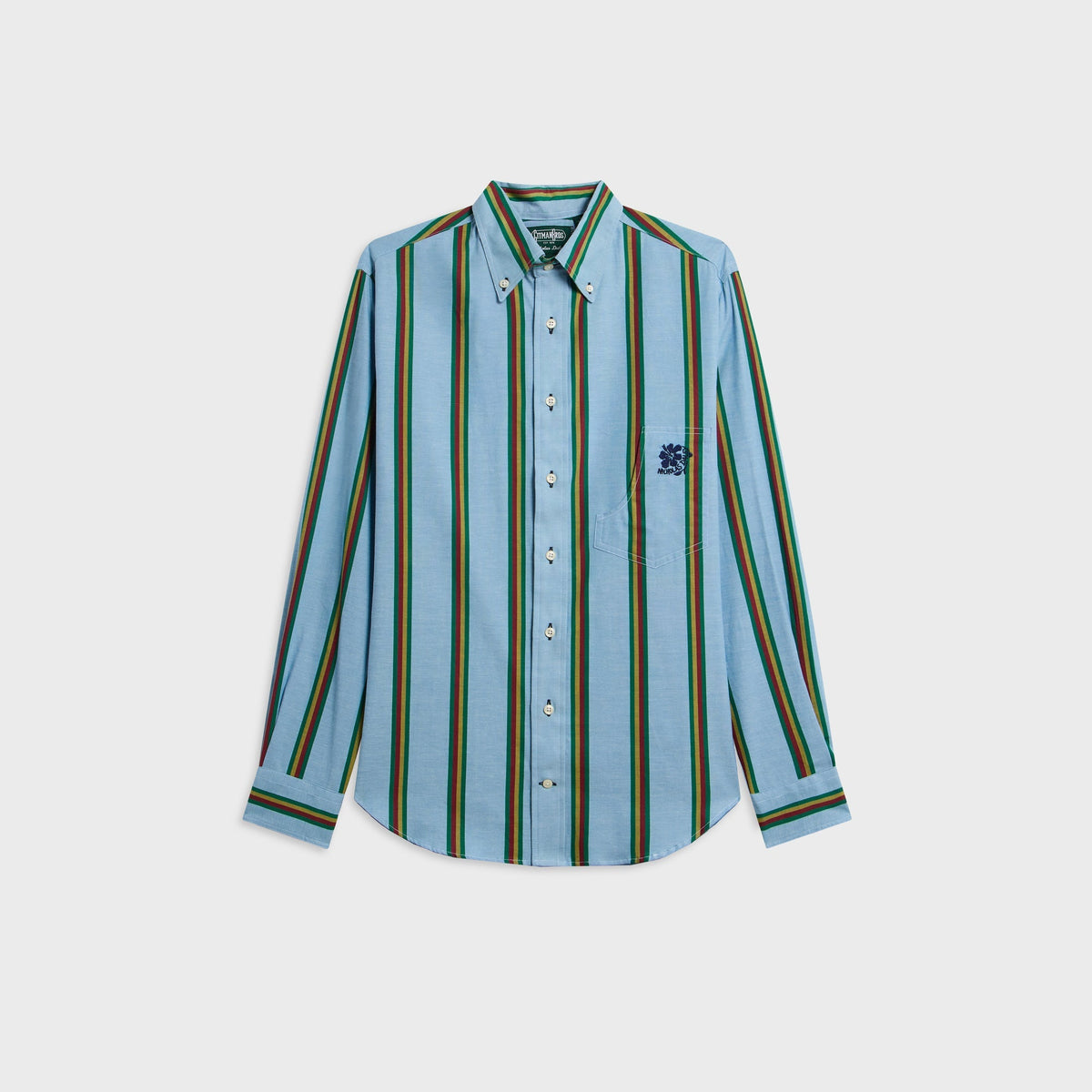 Nicholas Daley Button Down Shirt - Rebel Stripe