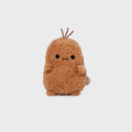 Noodoll Ricespud Mini Sitting Plush Toy - Brown