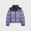 The North Face Women's 1996 Retro Nuptse Jacket - Grounded Plum / TNF Black
