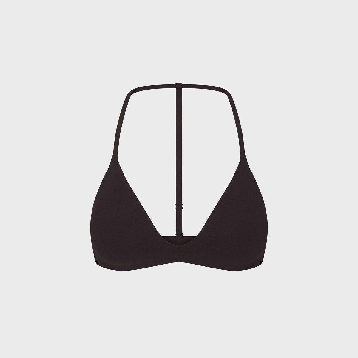 NikeSKIMS Studio Stretch Triangle Sports Bra - Dark Roast