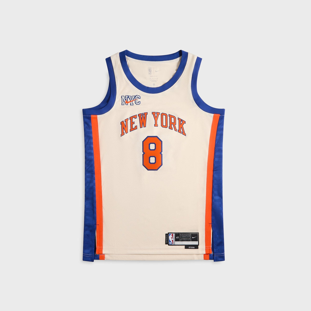 Nike New York Knicks City Edition OG Anunoby Jersey - Natural