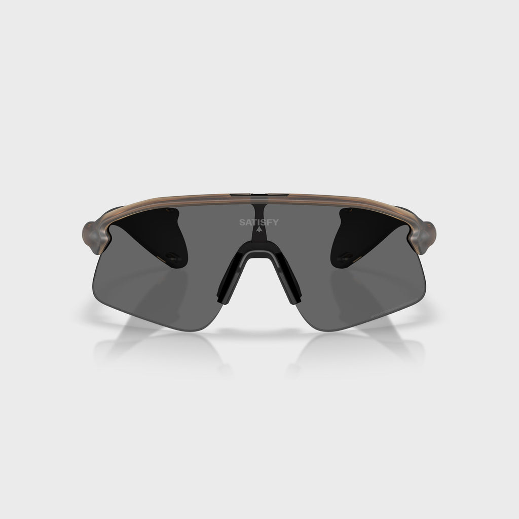 Oakley x SATISFY Stunt Devil - Matte Brown Smoke / Photochromic