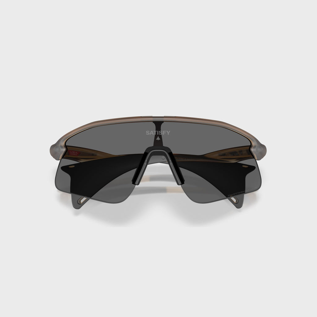 Oakley x SATISFY Stunt Devil - Matte Brown Smoke / Photochromic