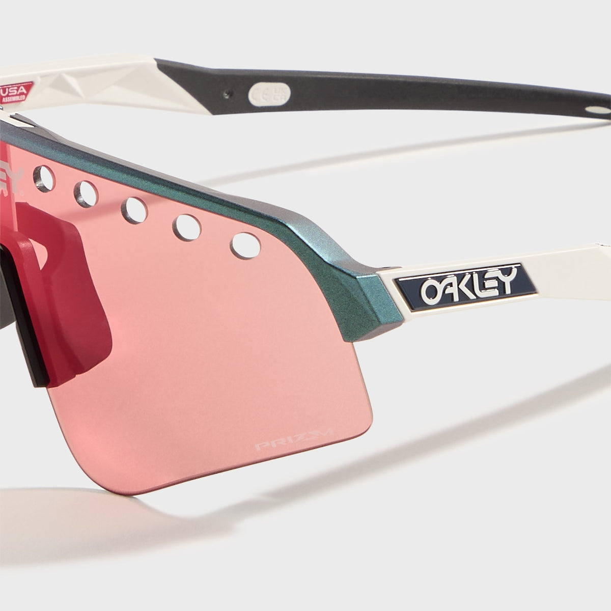 Oakley Sutro Lite Sweep - Matte Silver Blue Colorshift / Prizm Trail Torch