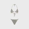 Oseree Crystal Two Piece Bikini Set - Crystal