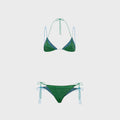 Oseree Lumiere Bicolor Double Kini - Emerald Green