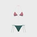 Oseree Lumière Candy Two Piece Bikini Set - Candy