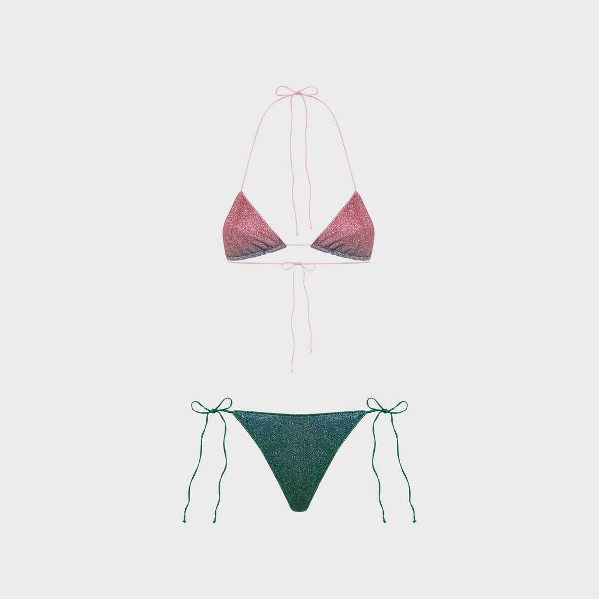 Oseree Lumière Candy Two Piece Bikini Set - Candy