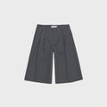 Our Legacy Split Short - Shark Pinstripe
