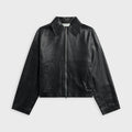 Our Legacy Mini Worker Jacket - Lacquer Black Mirror Tencel
