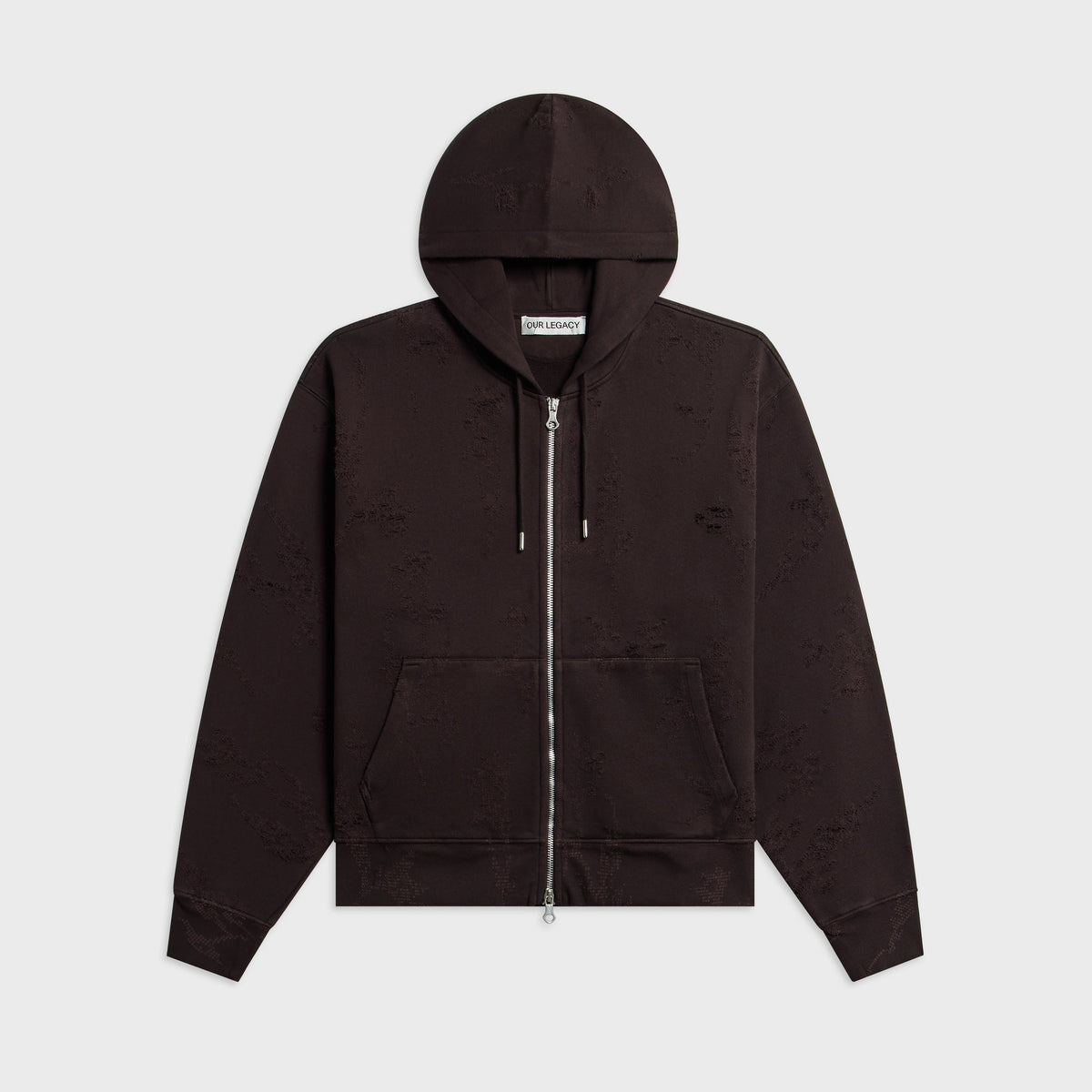 Our Legacy Rascal Hood - Burnt Bouquet Star Fleece