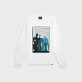 by Parra The Visitors Long Sleeve Tee - White