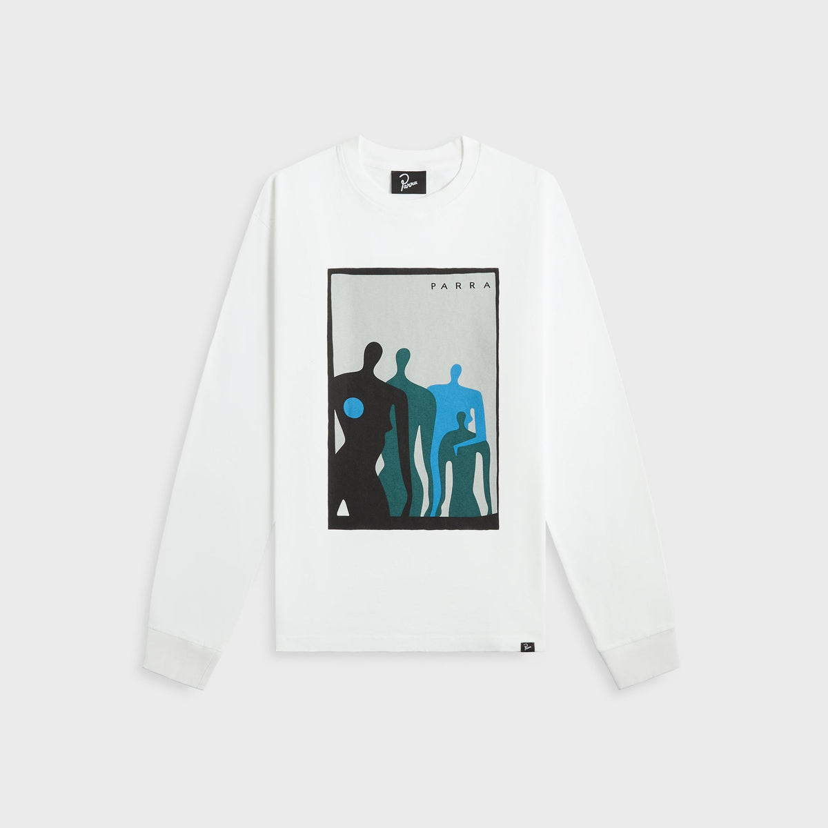 by Parra The Visitors Long Sleeve Tee - White