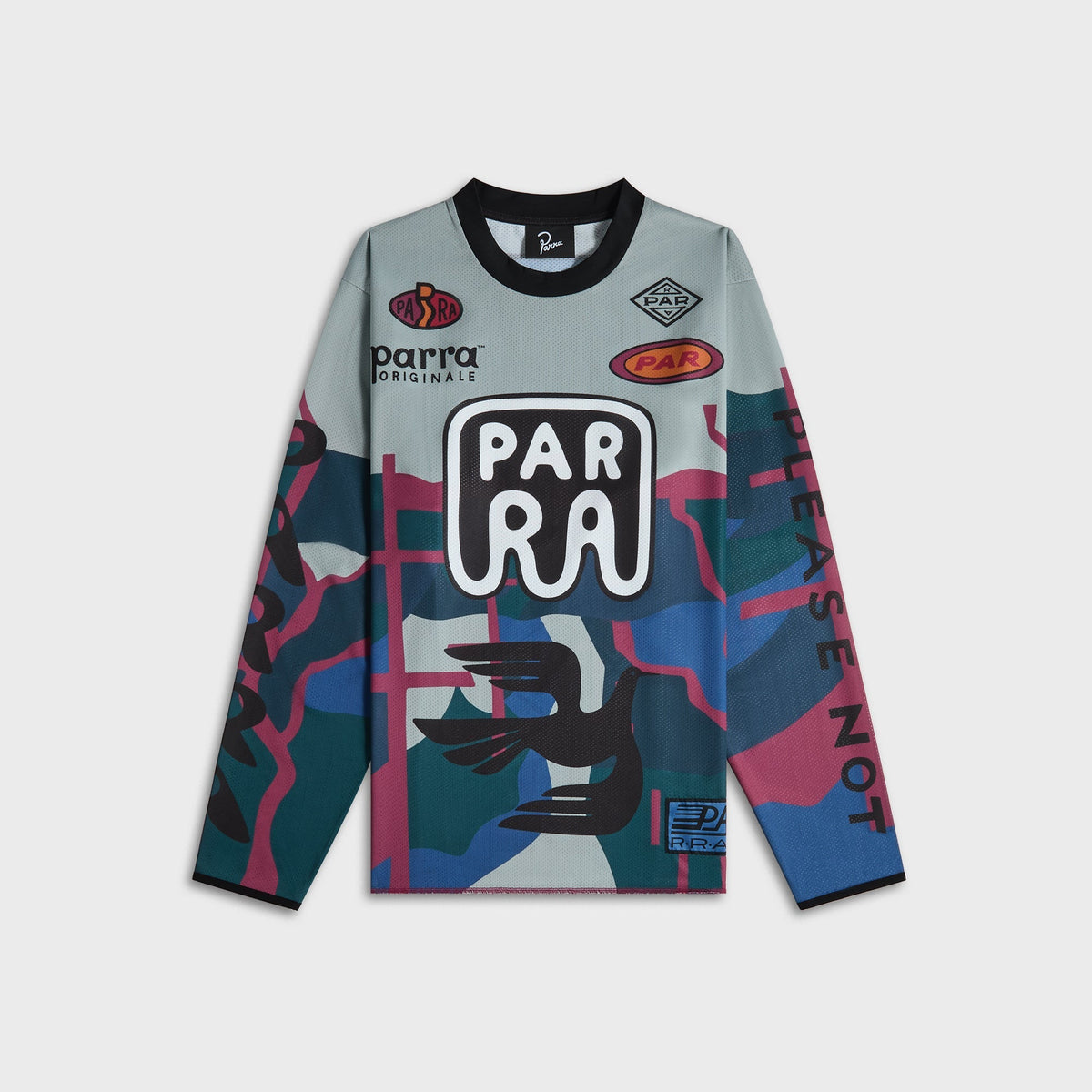 by Parra Dirt Jumper Long Sleeve Tee - Grey