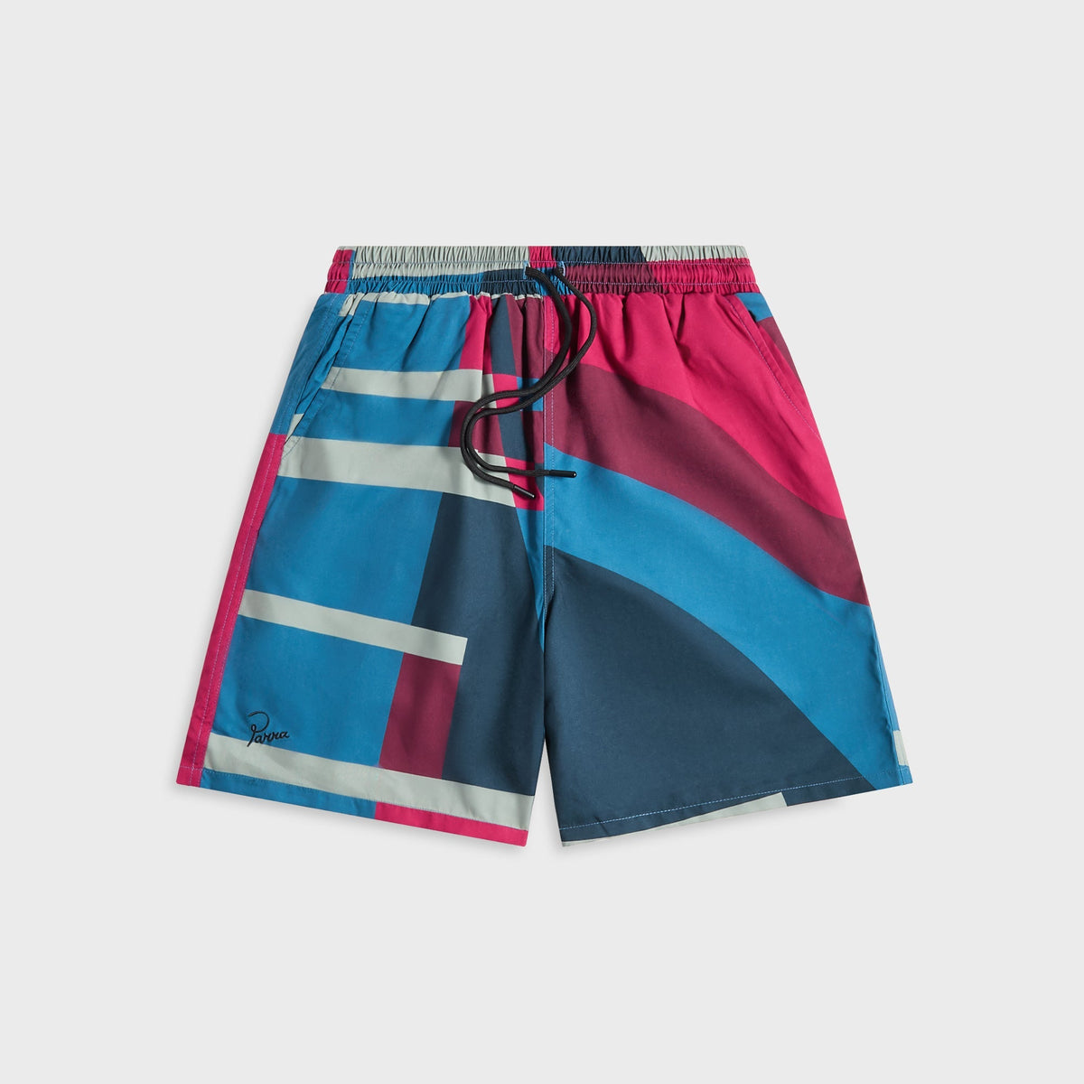 by Parra Vertical Forest Swim Shorts - Blue