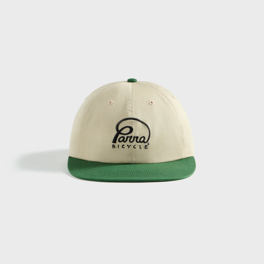 by Parra Bicycle Logo Six Panel Cap - Green