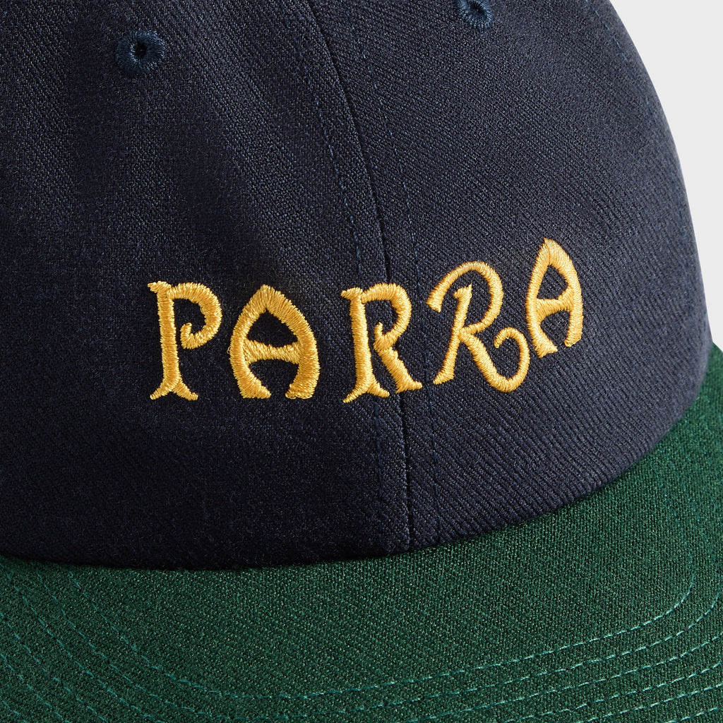 by Parra Wordle Logo Six Panel Hat - Dark Navy