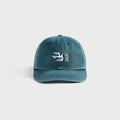 by Parra Infinite 6 Panel Cap - Mallard Green