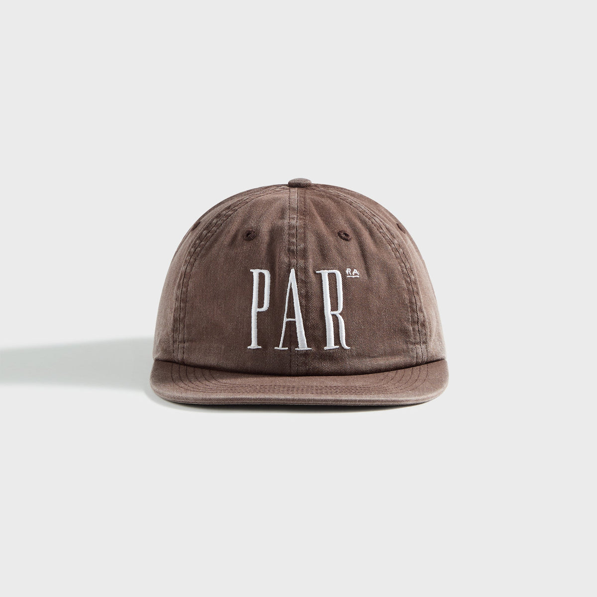 by Parra Store Logo 6 Panel Cap - Brown