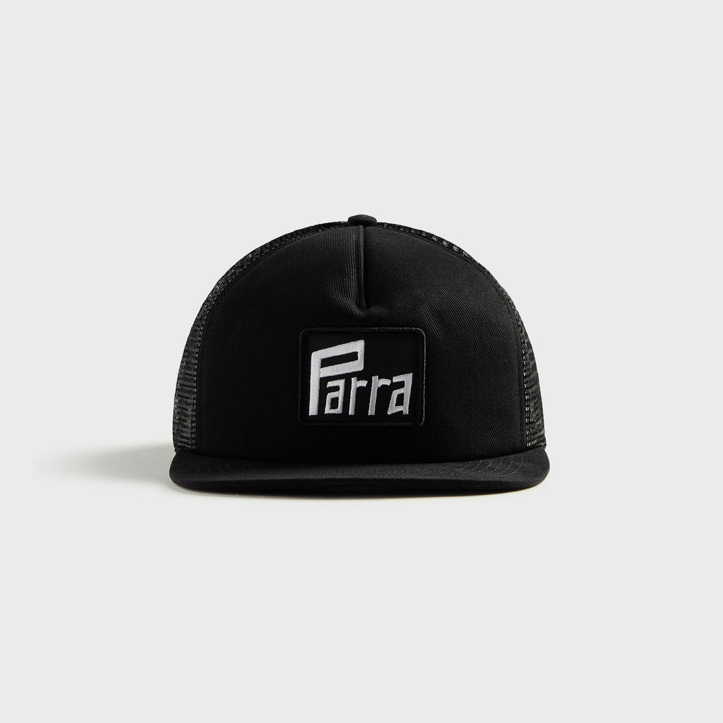 by Parra Measuring Tape Logo 5 Panel Cap - Black