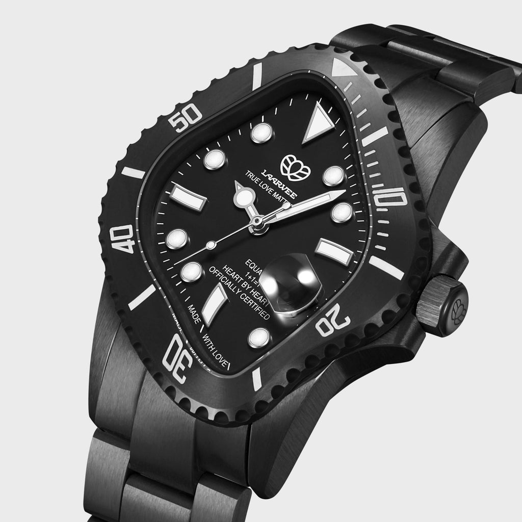LAARVEE Ceramic Watch - Black