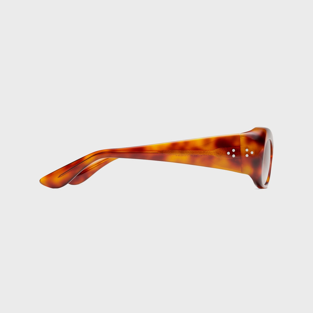 Port Tanger Lydia Frame Sunglasses - Oliban / Tobacco Lens