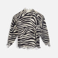 R13 Zebra Oversized Sweater - Zebra
