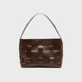 St. Agni Woven Mini Tote Bag - Chocolate