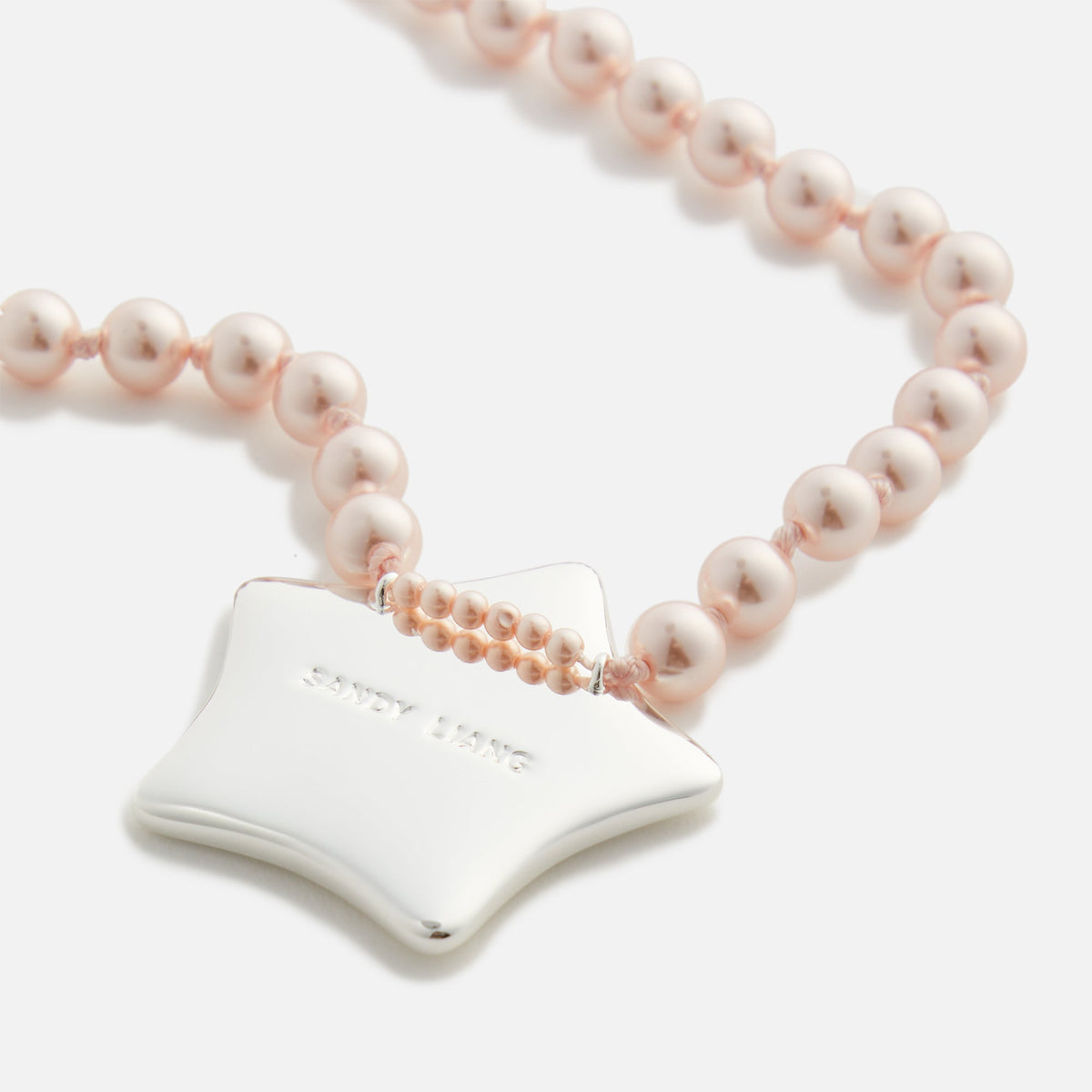 Sandy Liang Gateaux Necklace - Pink