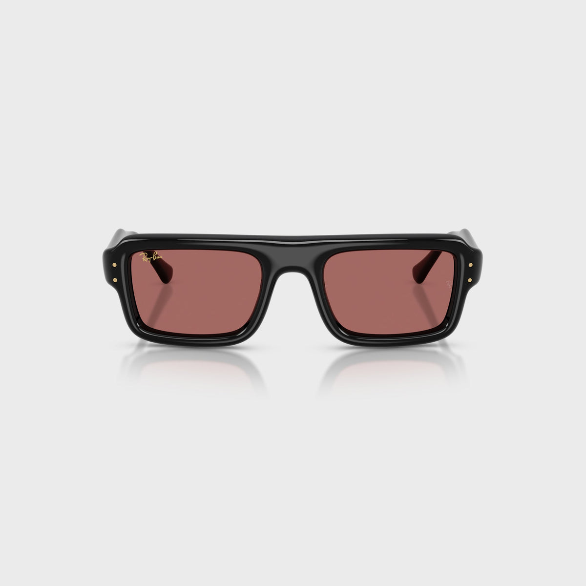 Ray-Ban x A$AP Rocky Flacko Puffer Sunglasses - Black Frame / Violet Lens