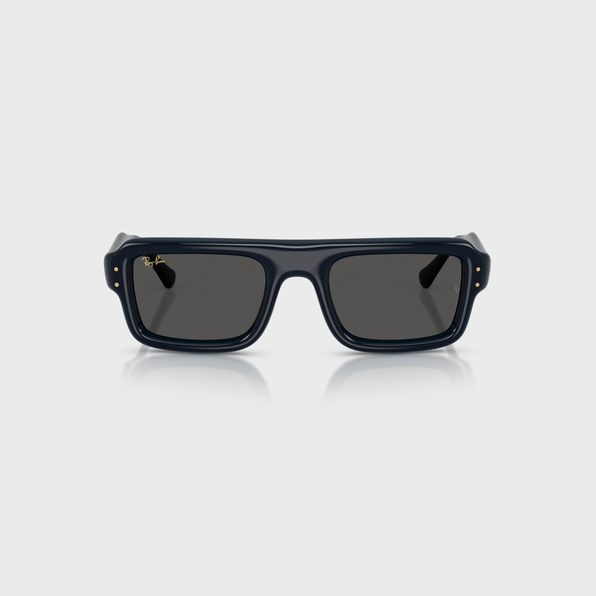 Ray-Ban x A$AP Rocky Flacko Puffer Sunglasses - Transparent Blue Frame / Dark Grey Lens