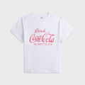 ReDone Classic Coke In Bottles Tee - Optic White