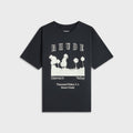 Rhude Thousand Palms Tee - Vintage Black / White