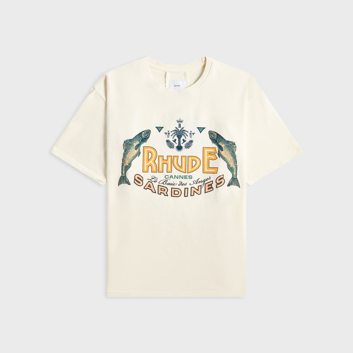 Rhude Sardines Tee - Vintage White