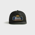 Rhude Racing Crest Cap - Black / Navy