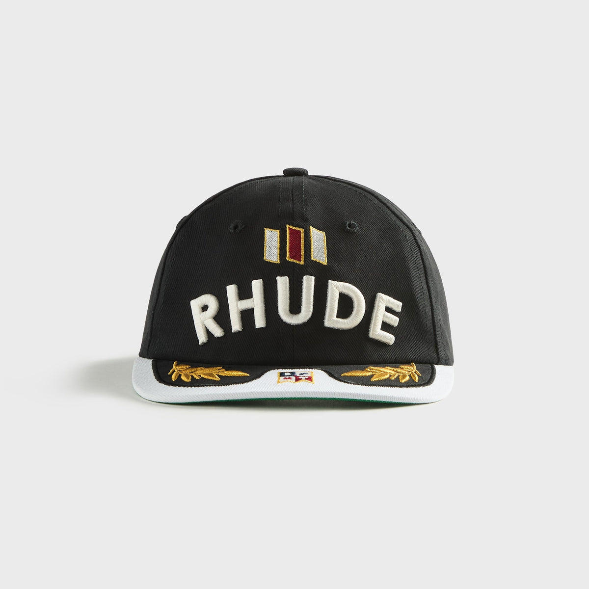 Rhude Souvenir Logo Cap - Black / White / Multi