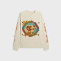 Rhude Legends Of Dakar Long Sleeve Slub Tee - Vintage White