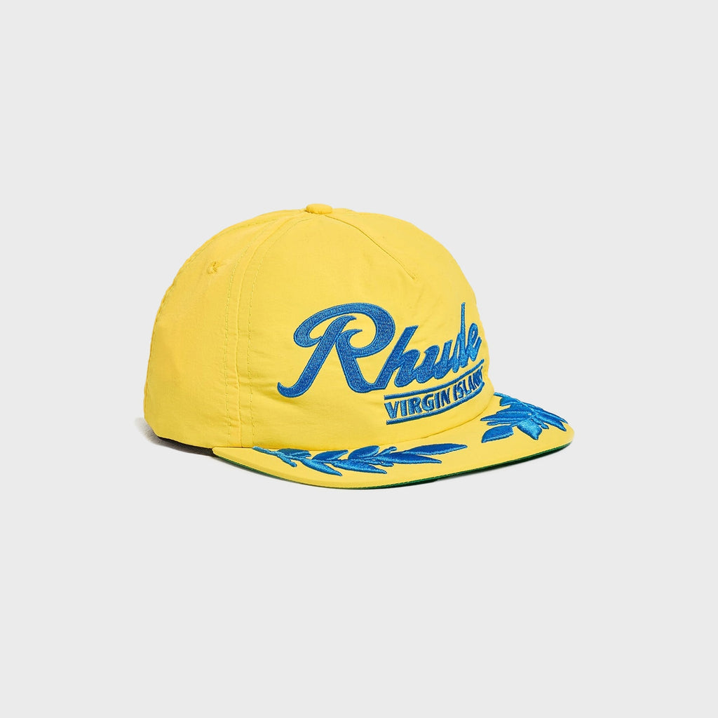 Rhude Virgin Islands Cap - Yellow / Blue