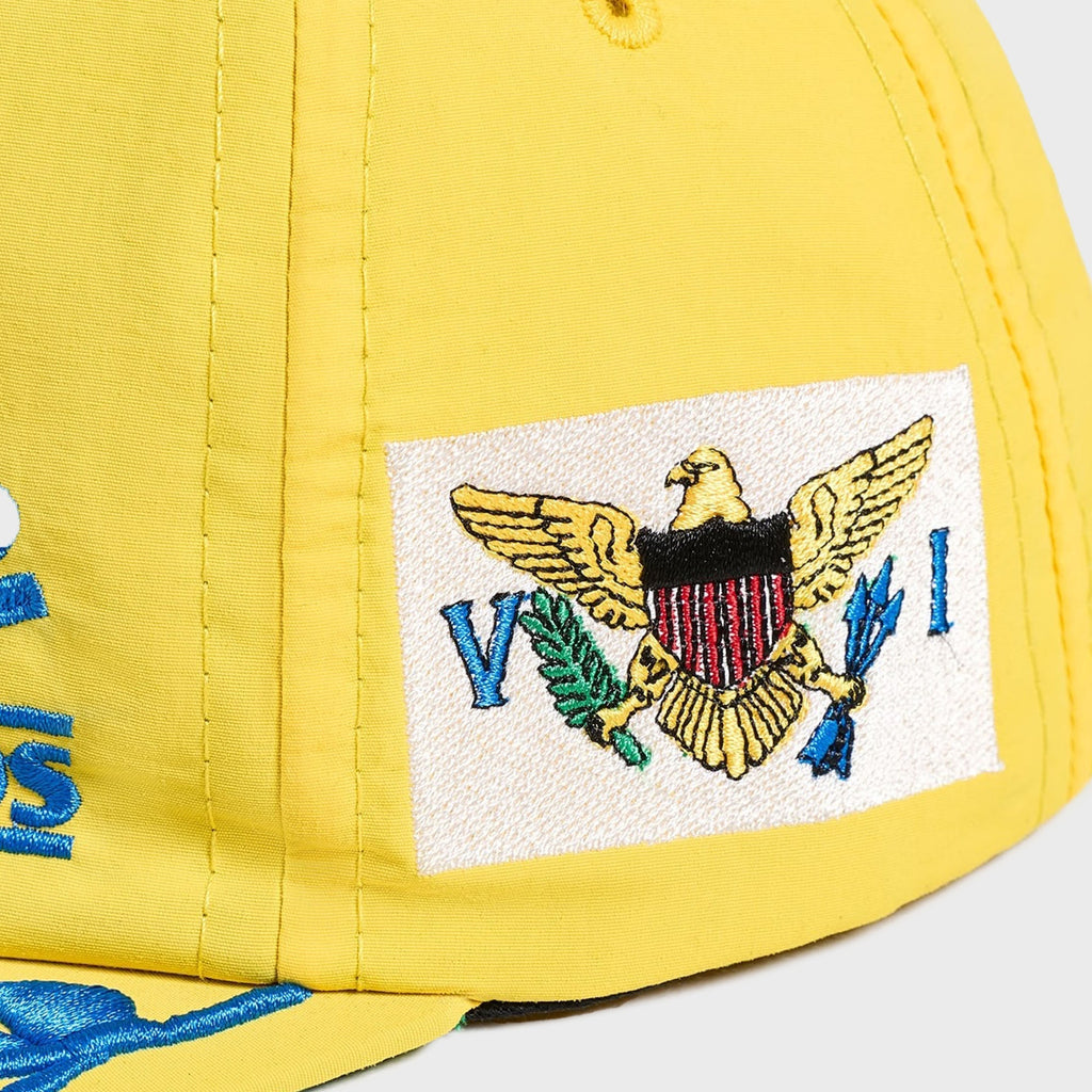 Rhude Virgin Islands Cap - Yellow / Blue