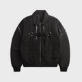 Rick Owens Blixa Cargo Bomber Jacket - Black