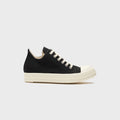 Rick Owens WMNS Low Sneaks Scarpe - Black / Milk