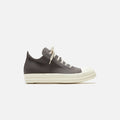 Rick Owens Vintage Low Sneakers - Dark Dust / Milk / Milk Scarpe