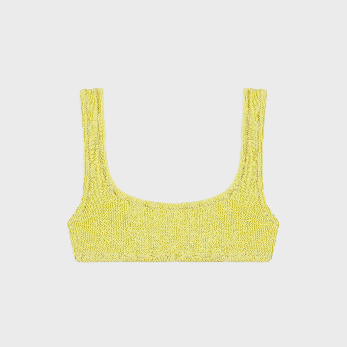 Reina Olga Ginny Bikini Top - Pastel Yellow