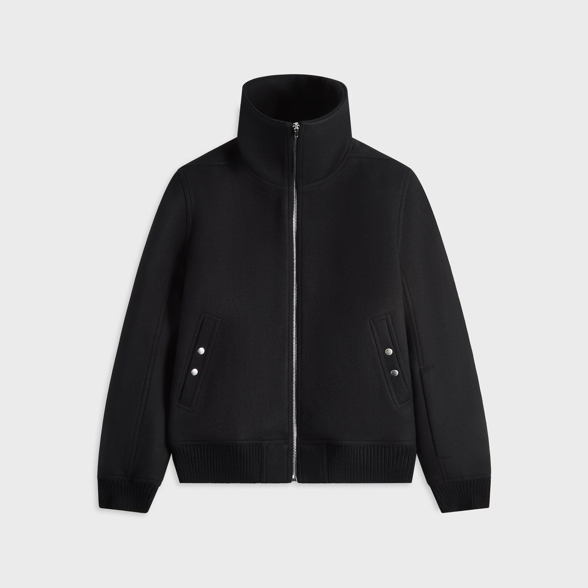 Rick Owens Bomber Imbottito Blixa Dracucollar - Black