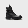 Rick Owens Army Low Boot Scarpe - Pelle Black