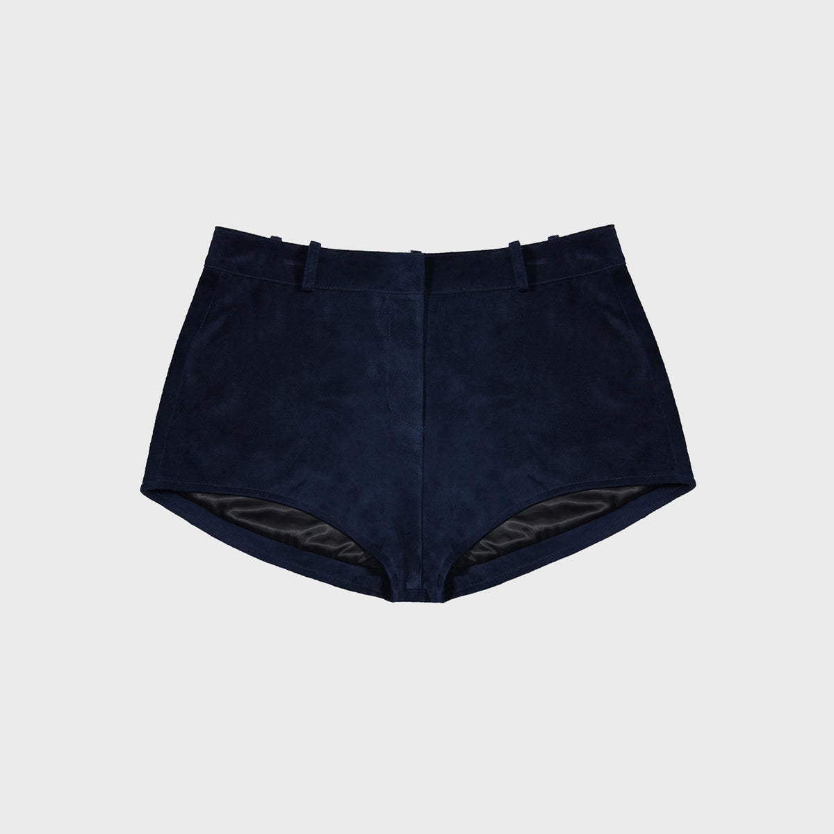 Susanna Chow Naomi Suede Short - Navy Blue