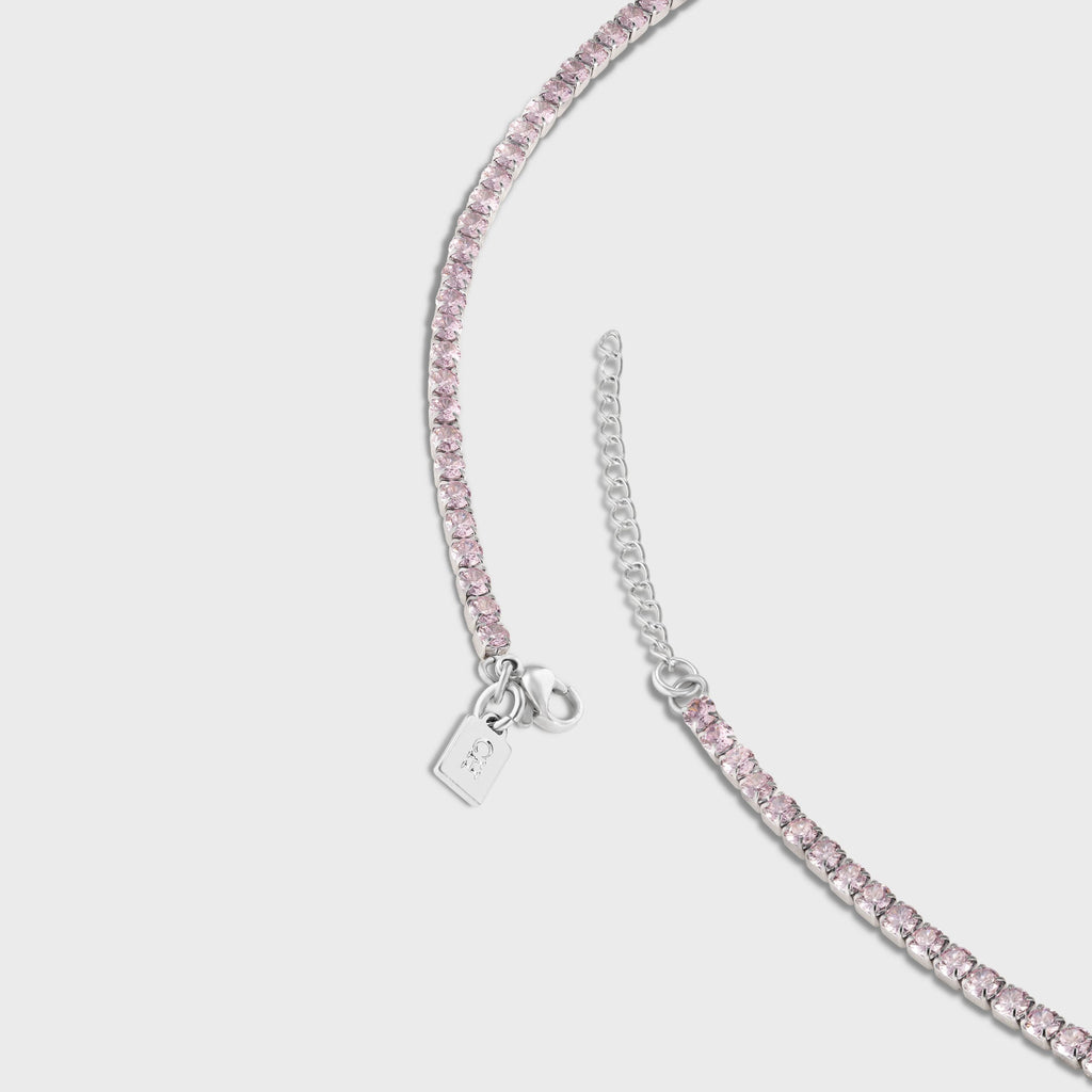 Crystal Haze Serena Anklet - Bubblegum Pink