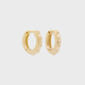 SHASHI Rocker Huggie Earring - Gold