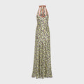 Siedres Samy Floral Print Open-Back Maxi Dress - Multi