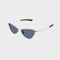 Saint Laurent SL 830 Sunglasses - Silver / Blue